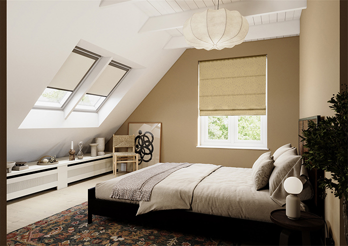 Alexandria, Gold - Roman Blind - Image 7